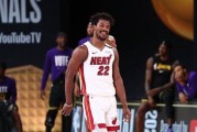  热火巴特勒带伤出战砍下准三双数据  